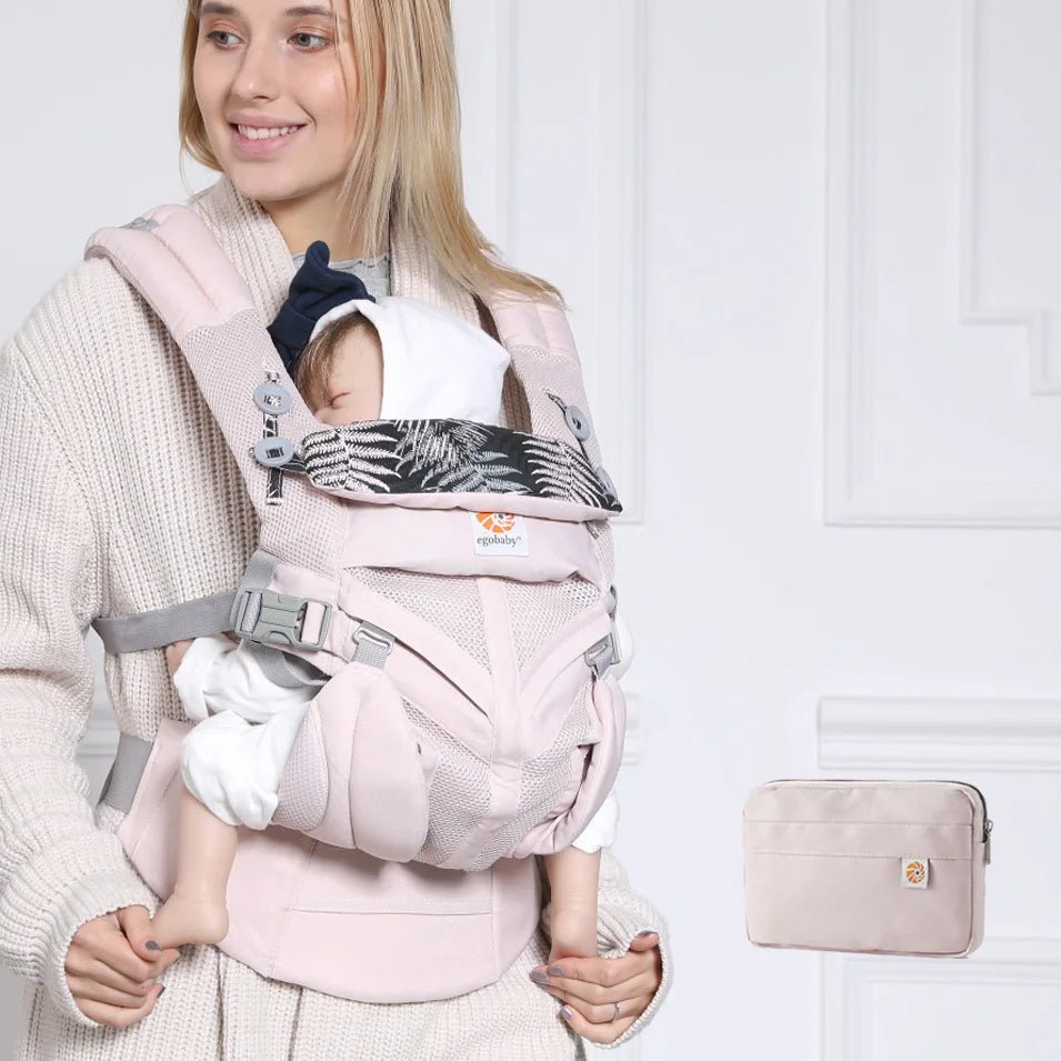 Porte Bébé - BreathBabyBag™ - Rose Maille - Editionbébé