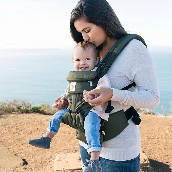 Porte Bébé - BreathBabyBag™ - Vert Olive - Editionbébé