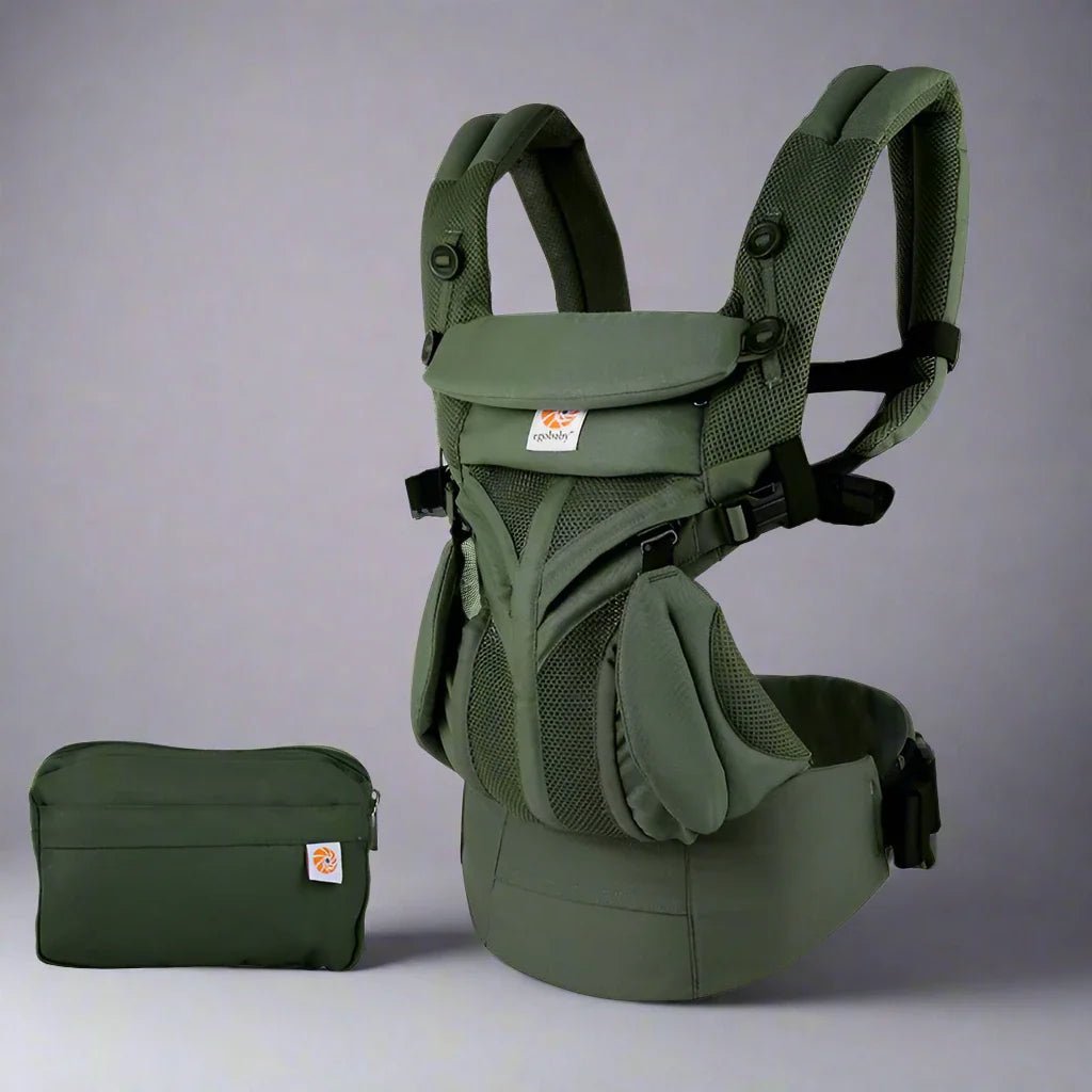 Porte Bébé - BreathBabyBag™ - Vert Olive - Editionbébé